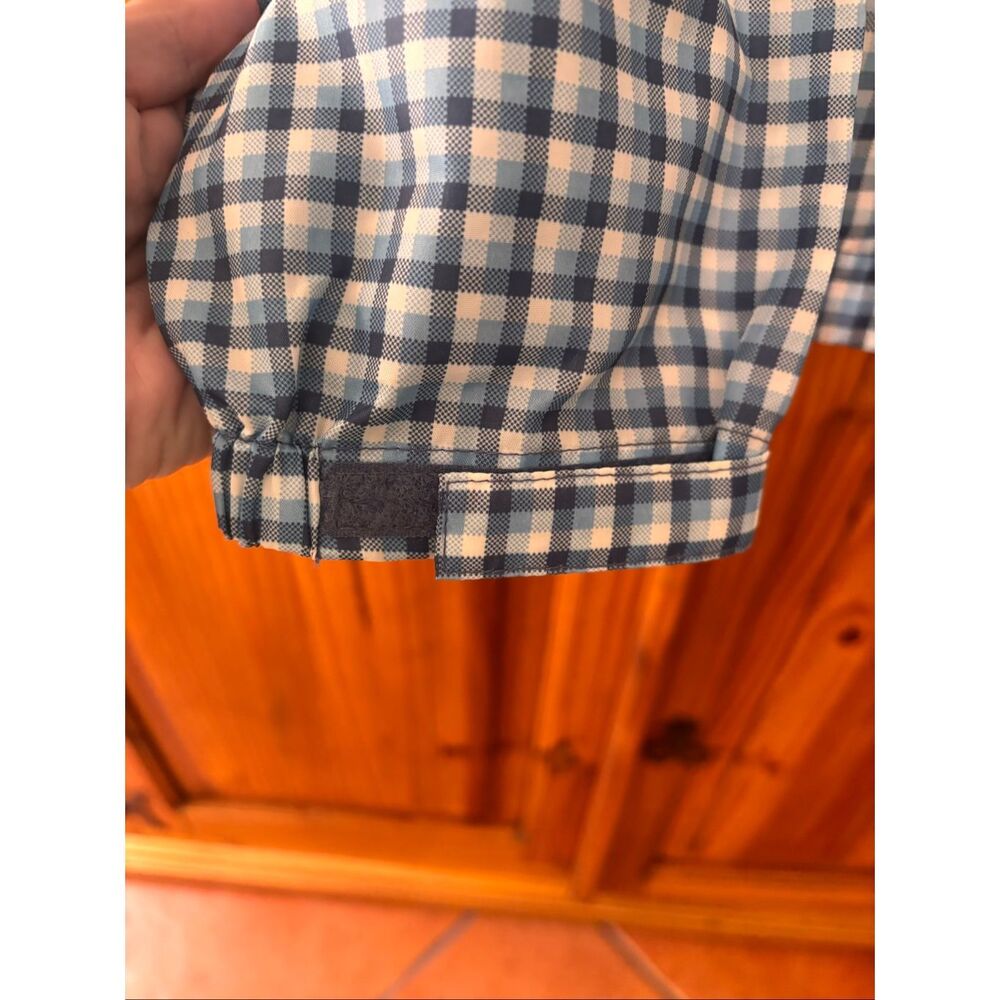 L.L. Bean Plaid Rain Jacket - Picture 4 of 6